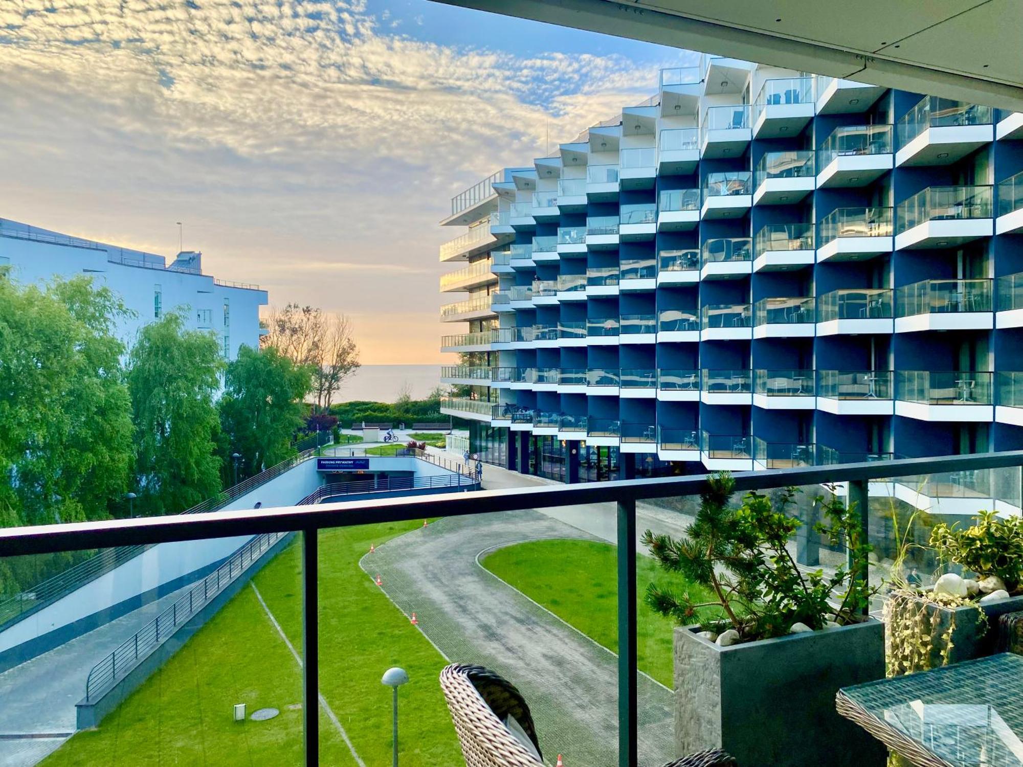 Seaside Park Apartament Z Widokiem Na Morze Колобжег Экстерьер фото